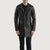 Black Leather Coat & Air Rolf Bomber