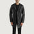 Black Leather Coat Premium Quality
